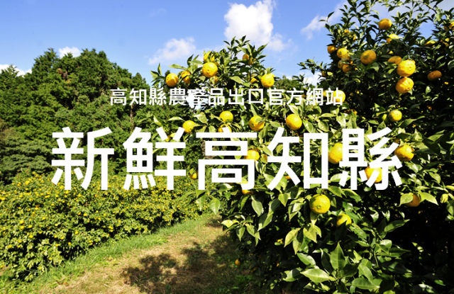 高知縣農產品出口官方網站「KOCHI FRESH」