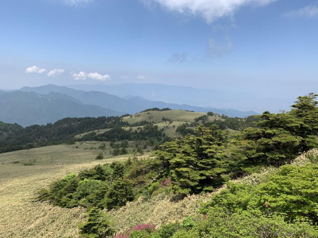 The beautiful hike on Mount Kamegamori
