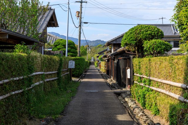 Walk in the footsteps of samurai in Aki