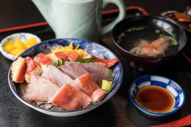 室戶美味鮮魚料理#金目鯛丼飯