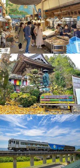 JR四國觀光列車『志國土佐 時代黎明物語』期間限定行駛高知東海岸