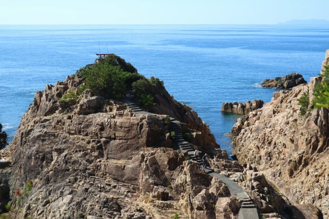 Feel the sea's power at Ryugu Shrine