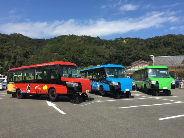 搭乘日本首輛 #鐵路公路兩用車DMV 環遊高知東部！
