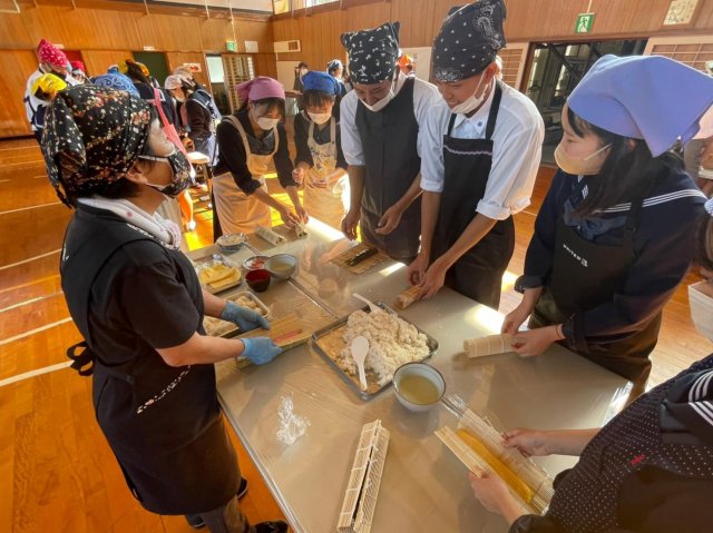 高知體驗｜在廢校中體驗手作 #田舍壽司