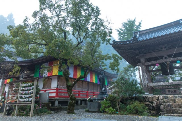 遍路寺廟住一晚