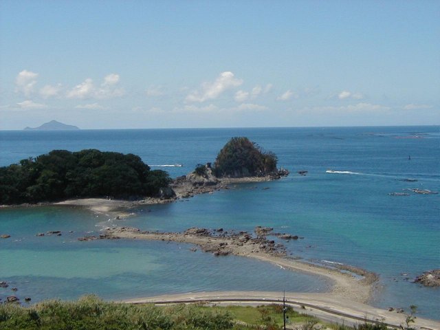 朝向幸運前進之道｜高知宿毛市 咸陽島