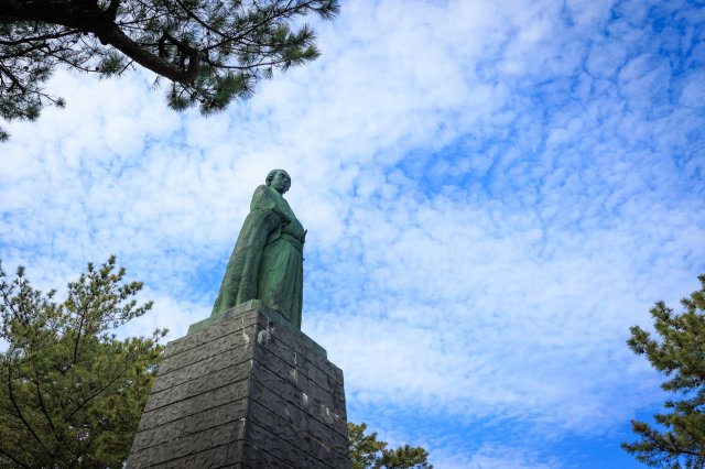 高知賞月名所．桂濱的知名 #五色石