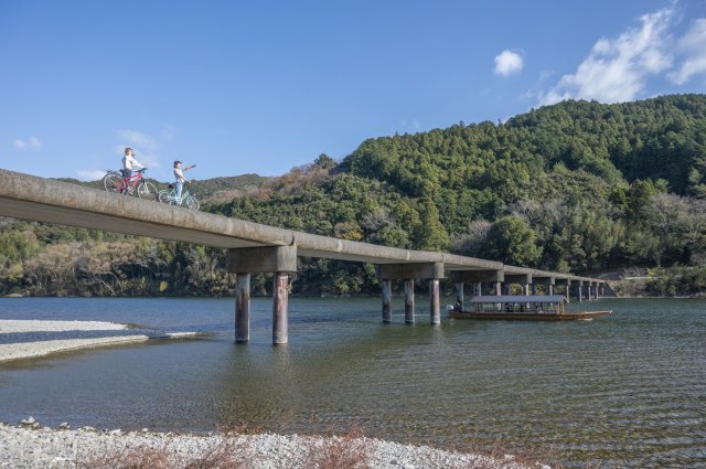 騎乘自行車體驗日本最後清流 #四萬十川