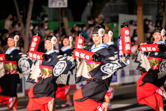 睽違四年 #高知夜來祭 今日盛大登場