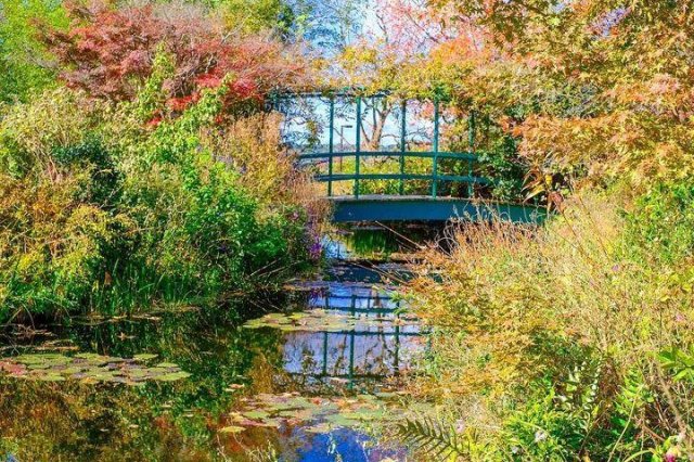Another magical autumn morning at Monet’s garden