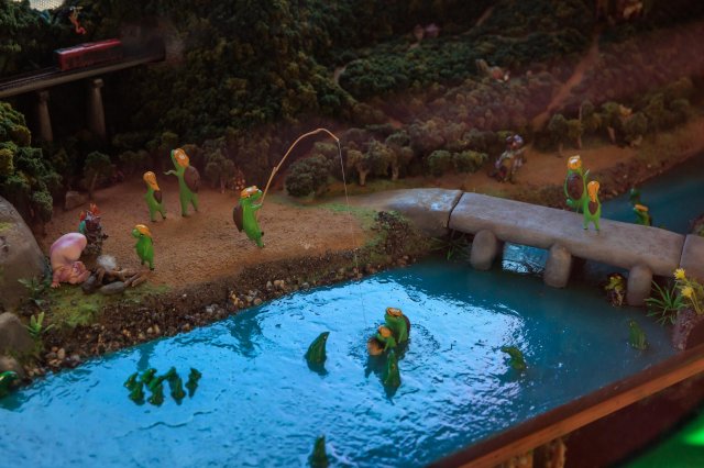Welcome aboard the train of…water imps!