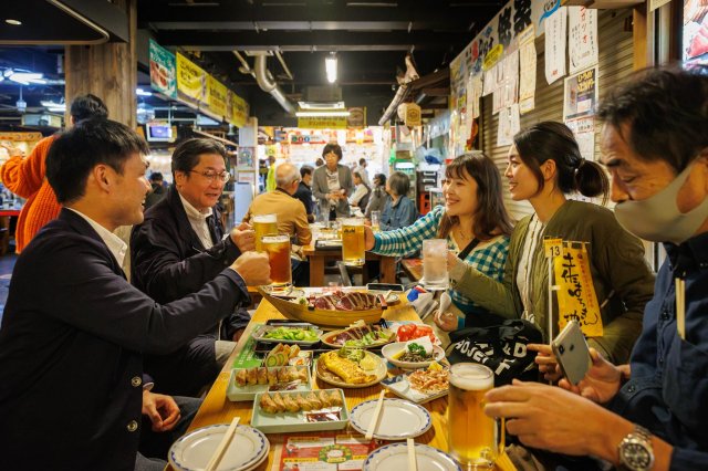 Kanpai (cheers) to the new year!
