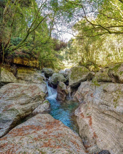 Experience canyoning at a hidden gorge