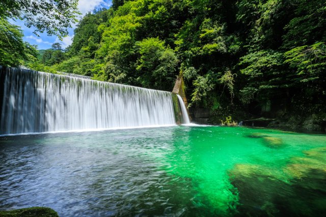 In search of treasure at Yasui Gorge