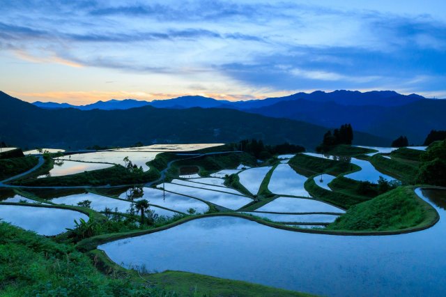 Time to refresh and unwind at Takasu rice terrace