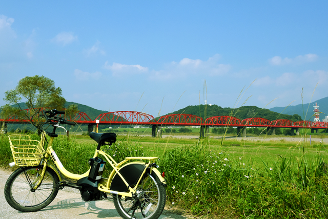 四萬十川流域自行車遊